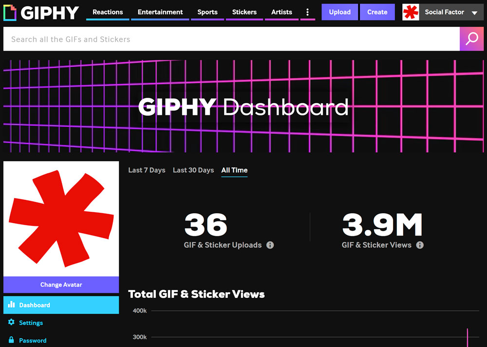 giphy dashboard