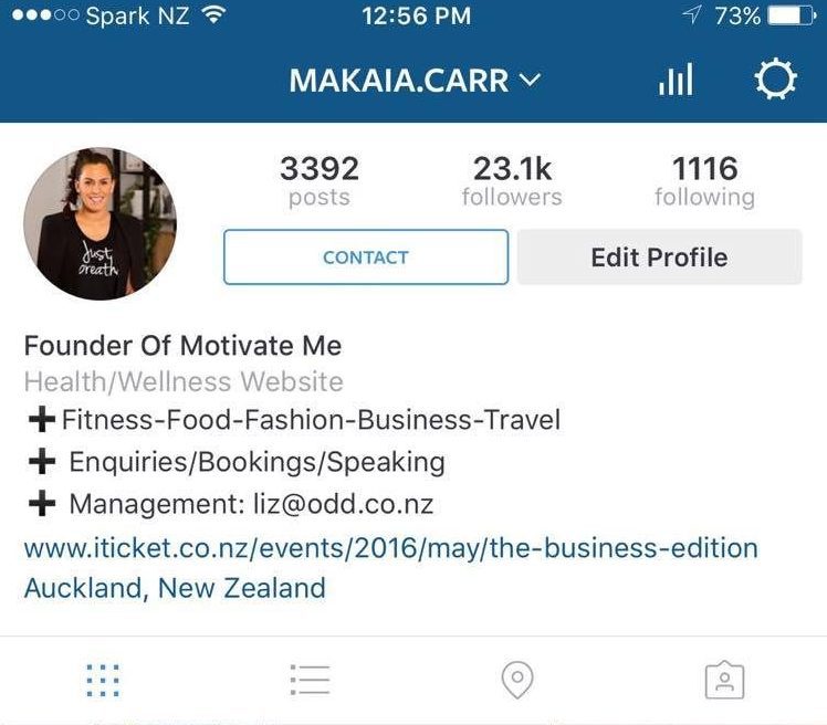 instagram profili business